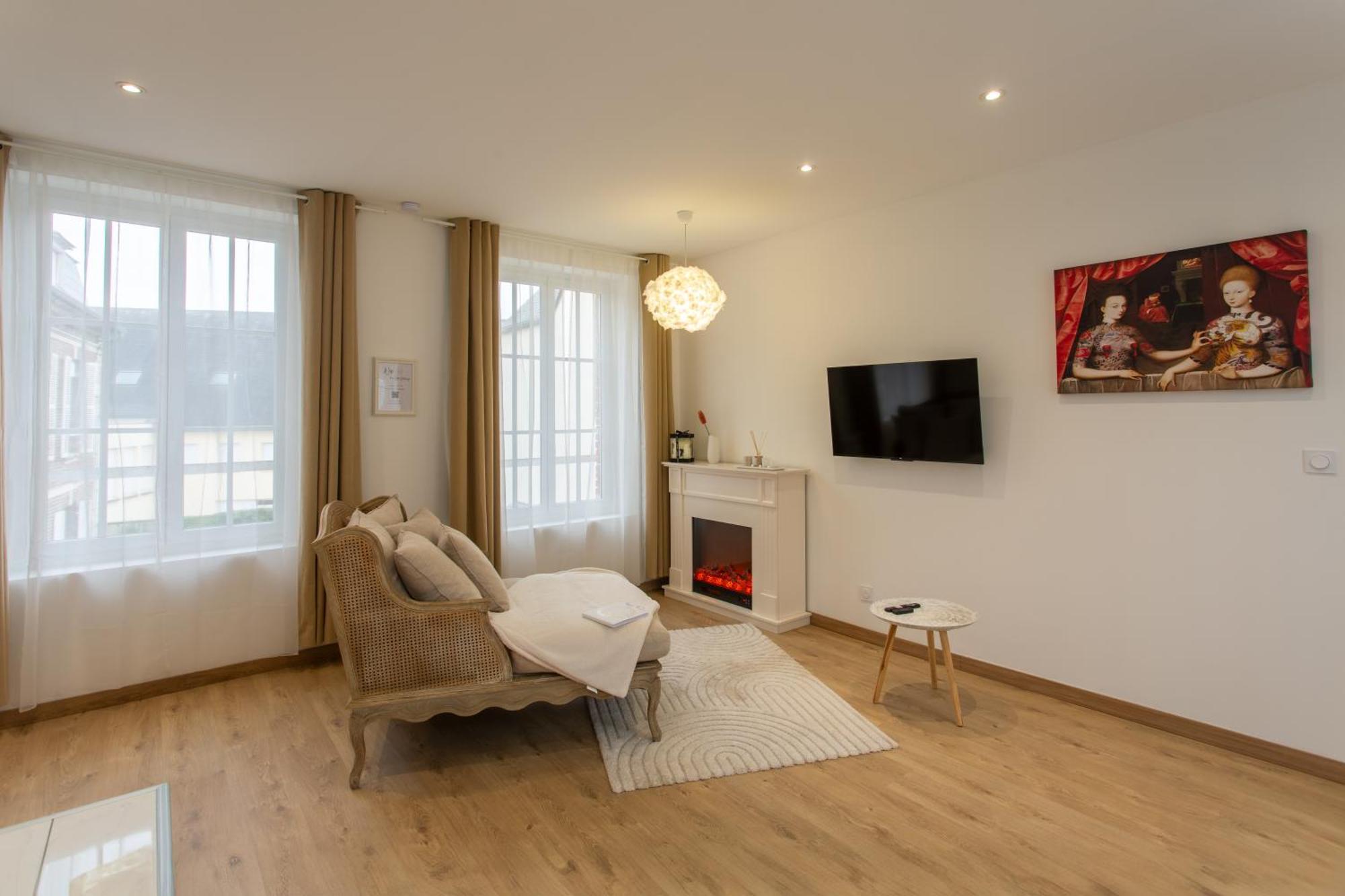 L'Amour Vrai - Love Room -T2 Elegant Et Romantique Abbeville Zewnętrze zdjęcie
